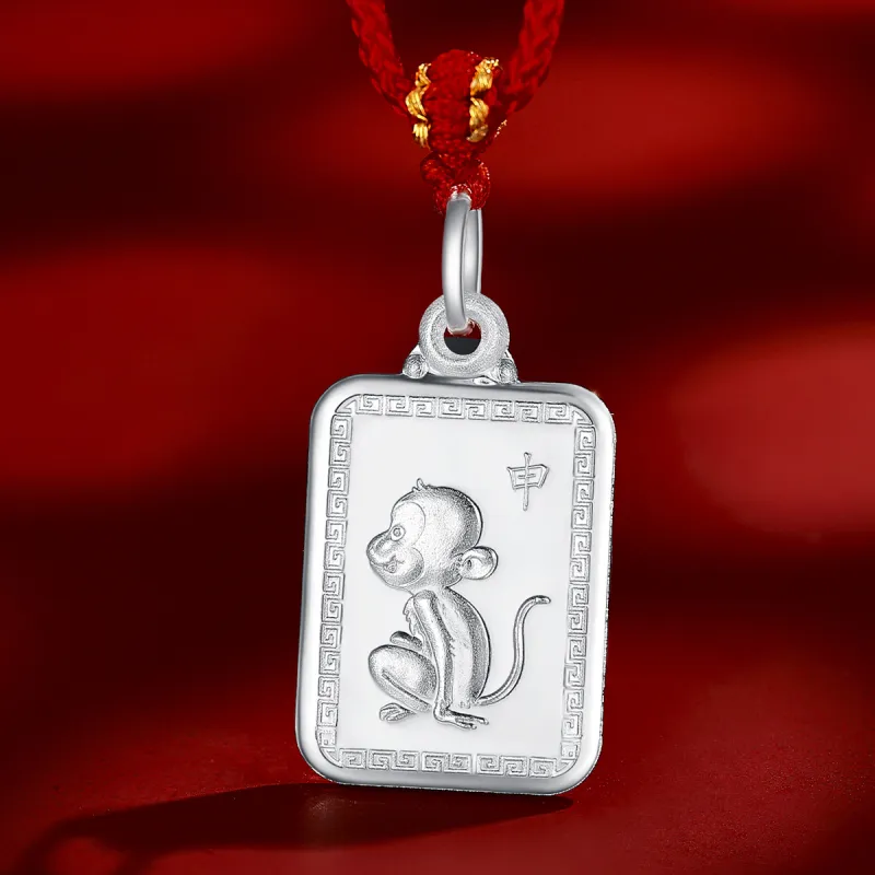 LAOMIAO 990 Silver Pendants Women's-47