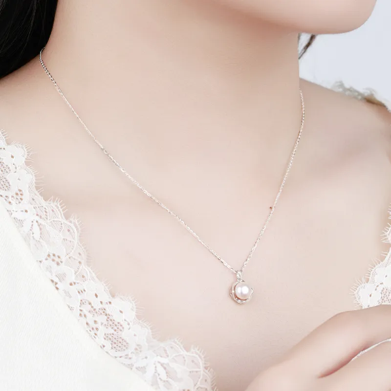 LAOMIAO Pearl Necklaces Women's-6