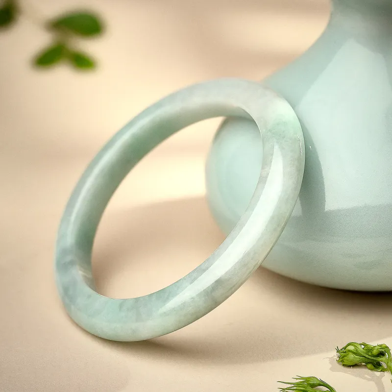 LAOMIAO Bean Type Jadeite Bangles Women's-30