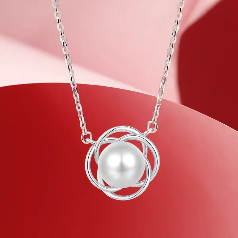 LAOMIAO Pearl Necklaces Women's-3