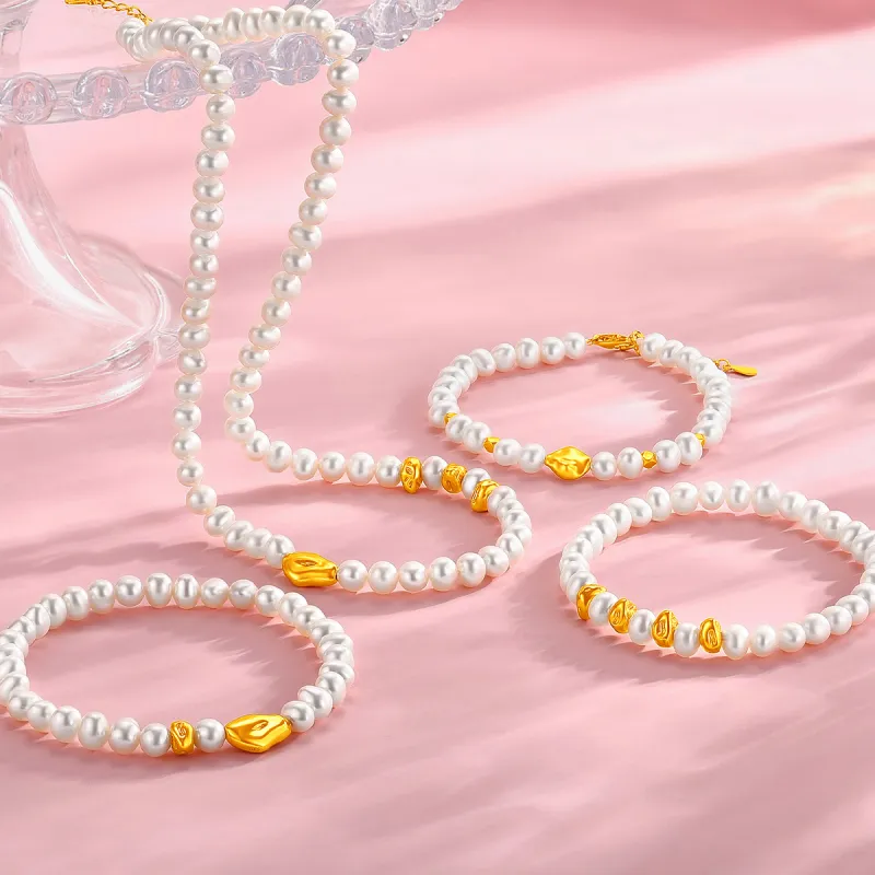 LAOMIAO Pearl Bracelets Women's-4