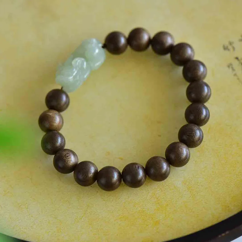 LAOMIAO Hetian Jade Bracelets Green Jade Women's-11