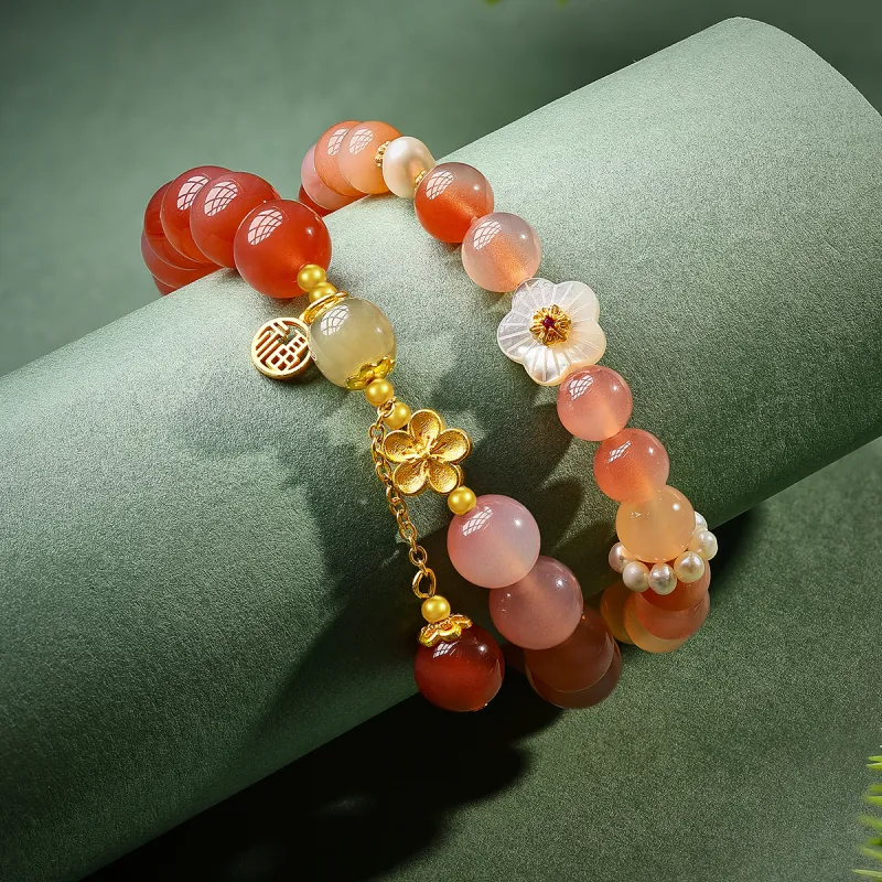 LAOMIAO Agate Bracelets Women's-6