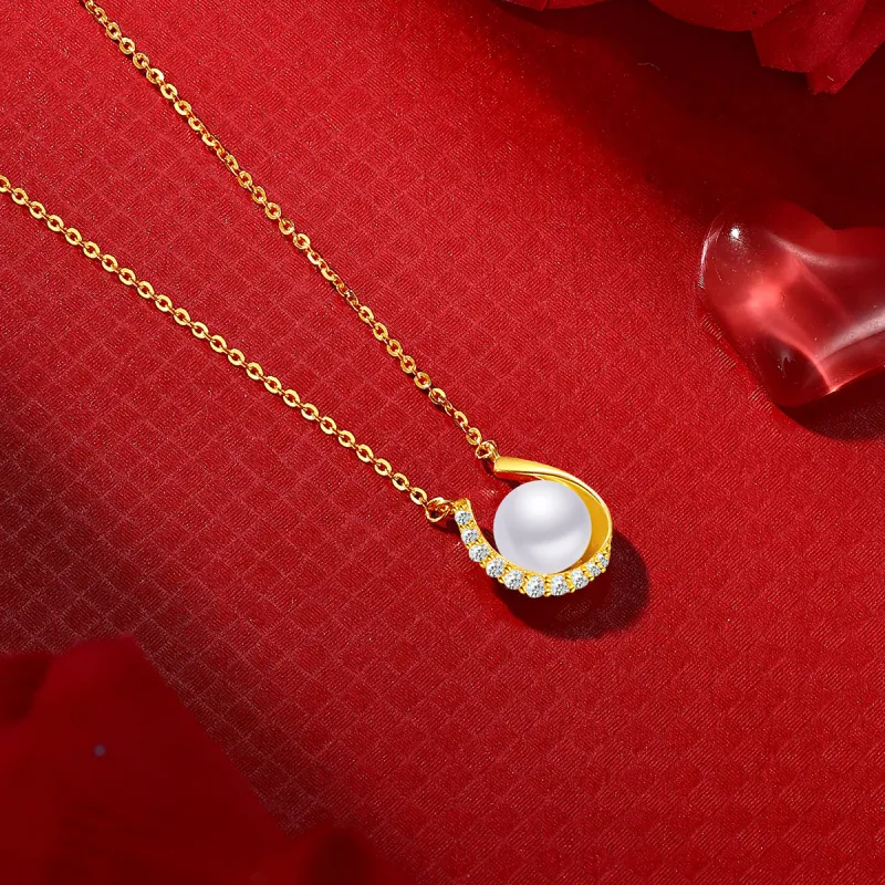 LAOMIAO Pearl Necklaces Women's-3