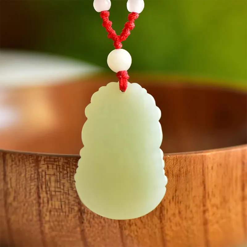 LAOMIAO Pendants Green Jade Unisex-2