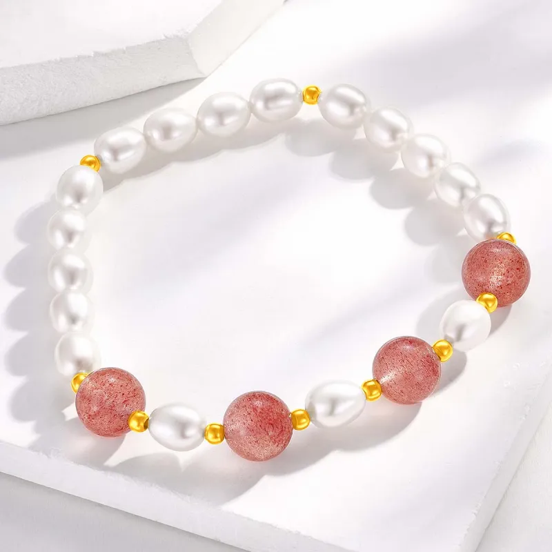 LAOMIAO Pearl Bracelets Women's-3
