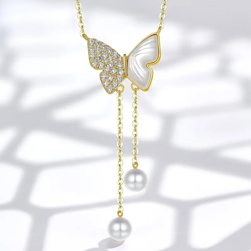 LAOMIAO Pearl Necklaces Women's-11