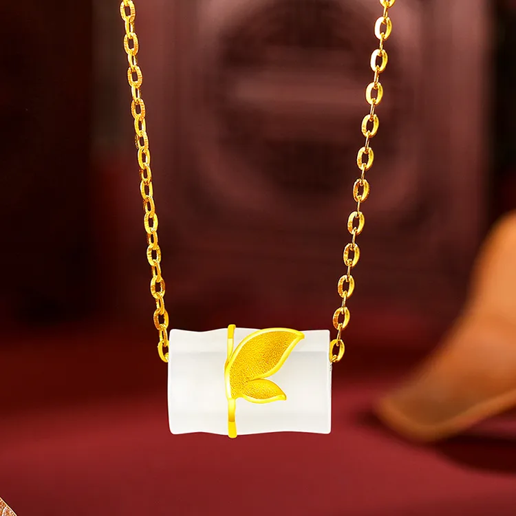 LAOMIAO Pendants White Jade Women's-2