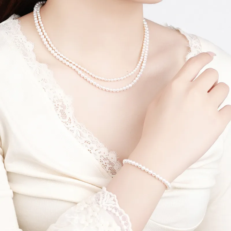 LAOMIAO Pearl Bracelets Women's-4