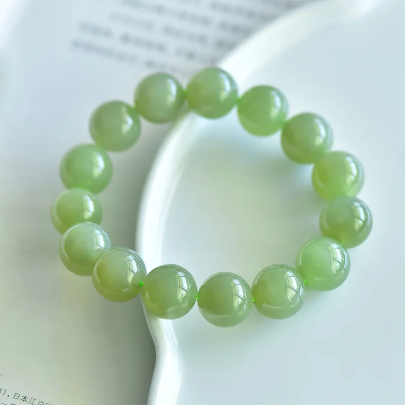 LAOMIAO Bracelets Green Jade Women's-4