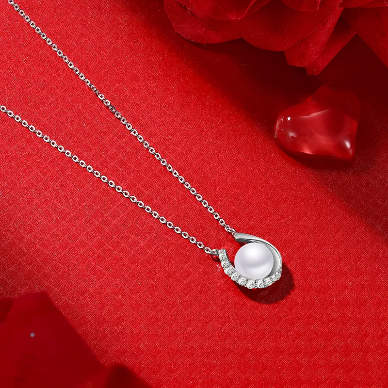 LAOMIAO Pearl Necklaces Women's-10