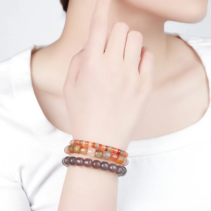 LAOMIAO Agate Bracelets Women's-4