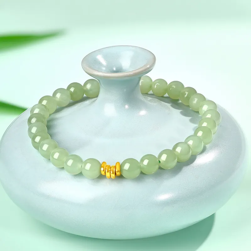 LAOMIAO Hetian Jade Bracelets Jasper Women's-2