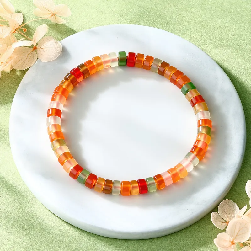 LAOMIAO Agate Bracelets Women's-13