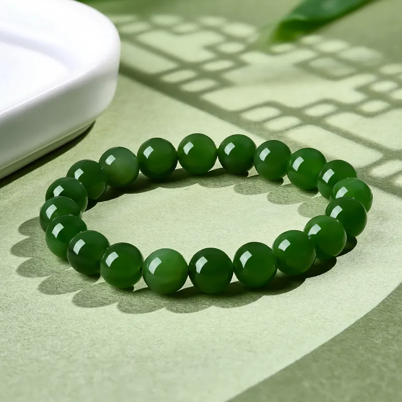 LAOMIAO Bracelets Green Jade Women's-2