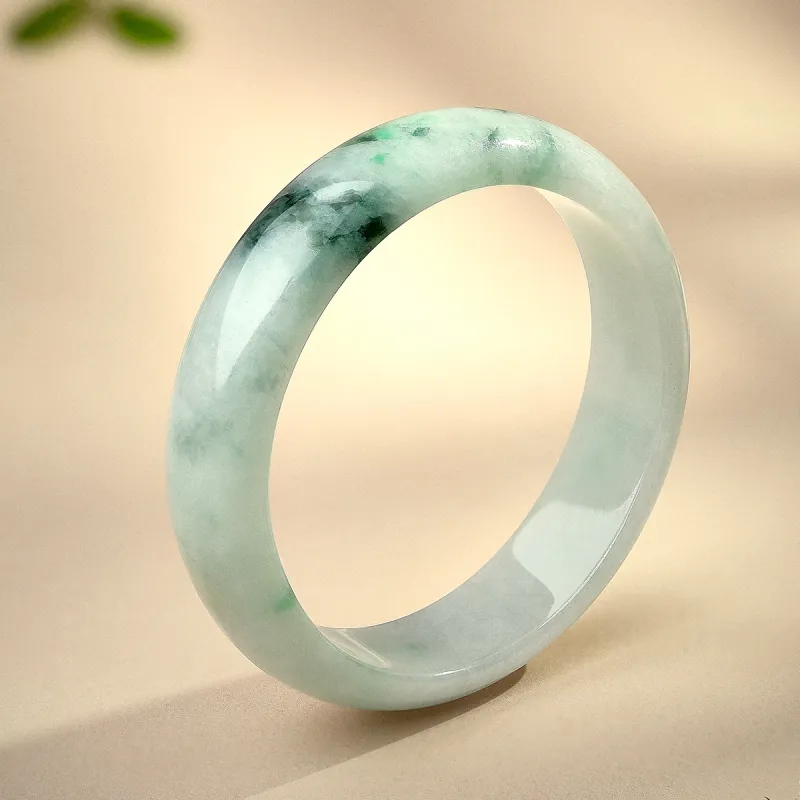 LAOMIAO Bean Type Jadeite Bangles Women's-15