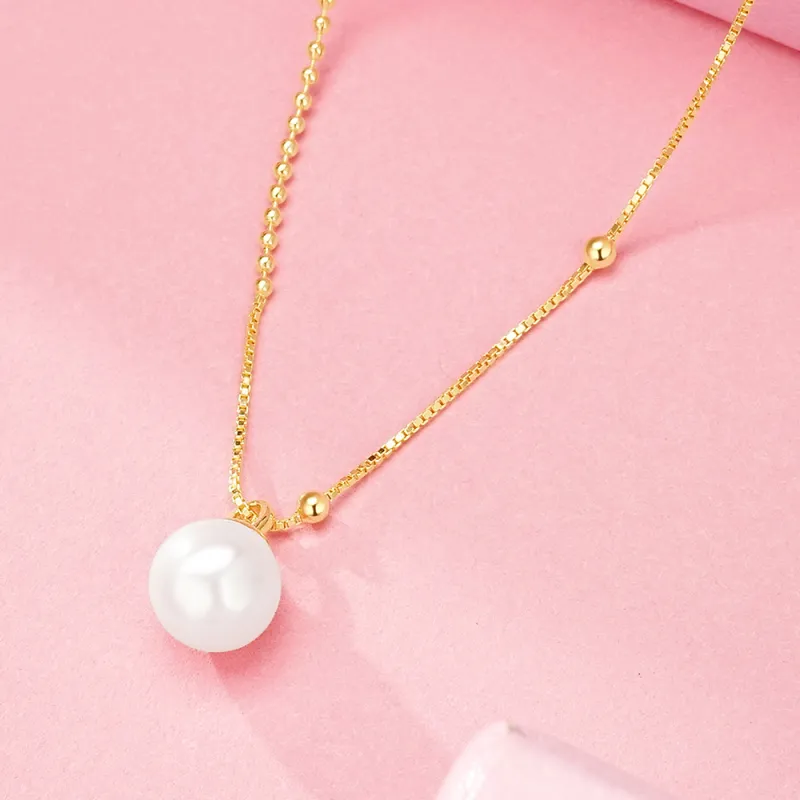 LAOMIAO Pearl Necklaces Women's-11
