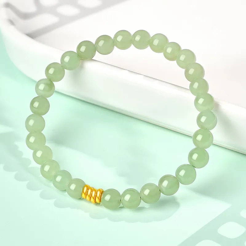 LAOMIAO Hetian Jade Bracelets Jasper Women's-1