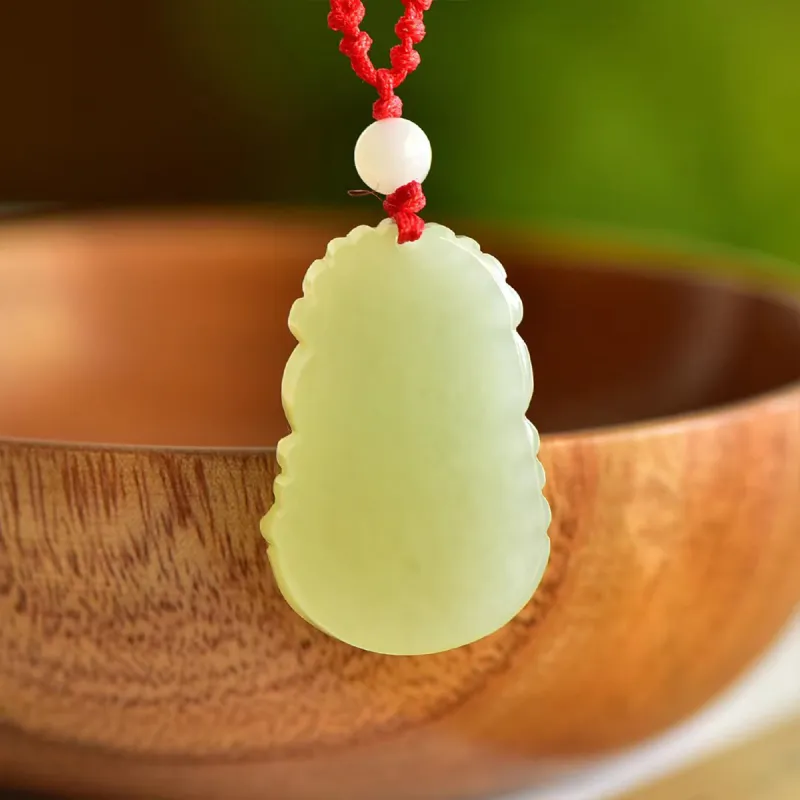 LAOMIAO Pendants Green Jade Unisex-2