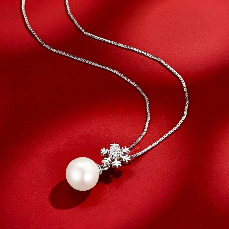 LAOMIAO Pearl Pendants Women's-3