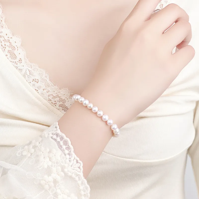 LAOMIAO Pearl Bracelets Women's-5