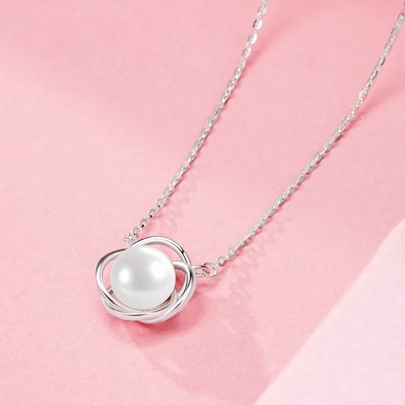 LAOMIAO Pearl Necklaces Women's-4