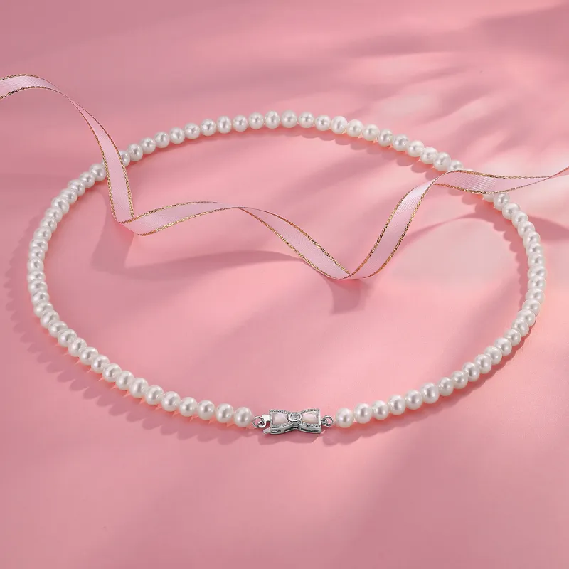 LAOMIAO Pearl Necklaces Women's-4