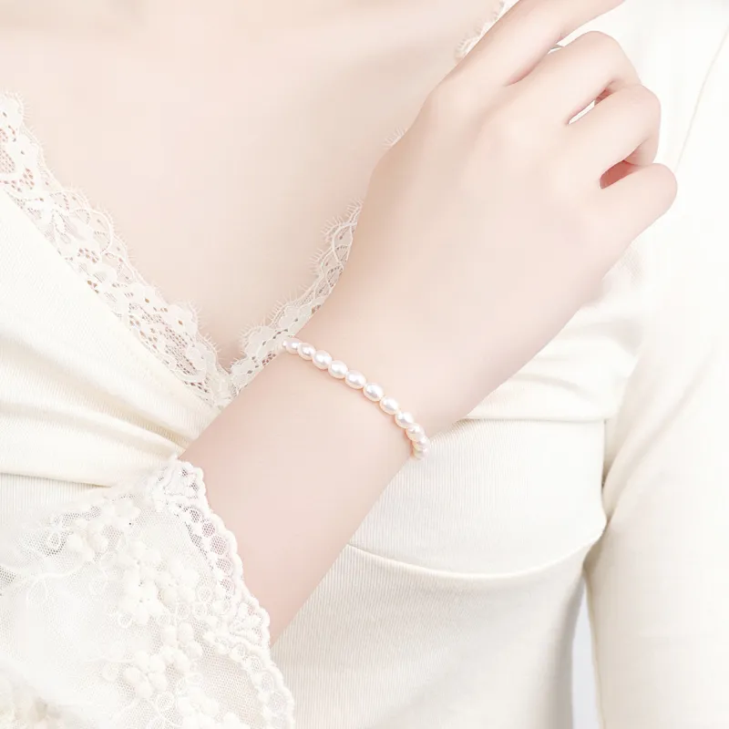 LAOMIAO Pearl Bracelets Women's-5