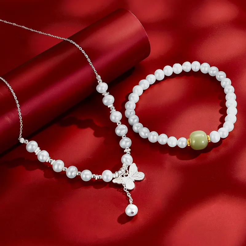 LAOMIAO Pearl Bracelets Women's-4