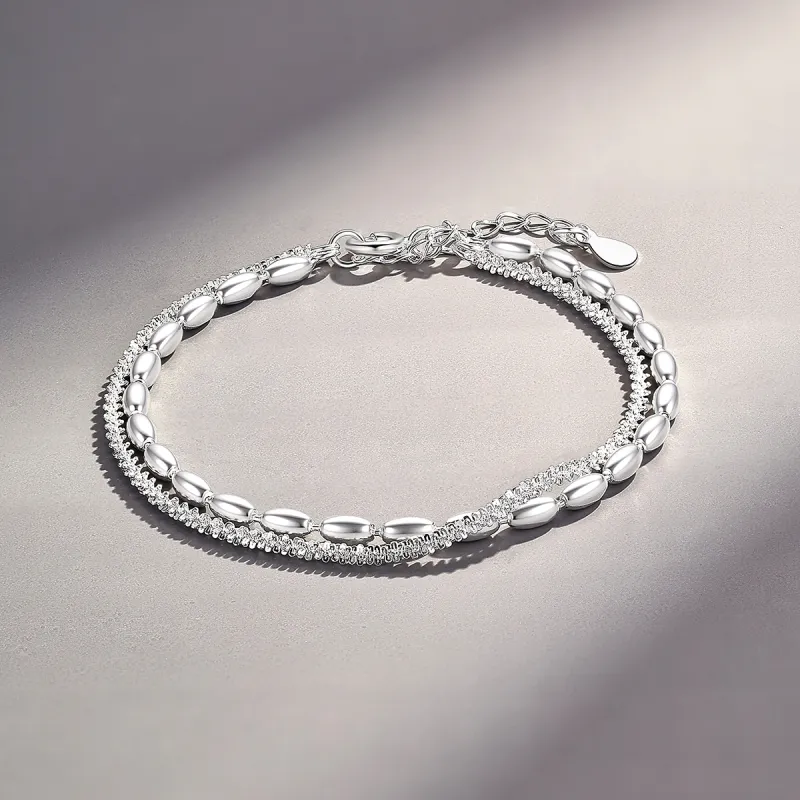 LAOMIAO S925 Silver Bracelets Women's-1