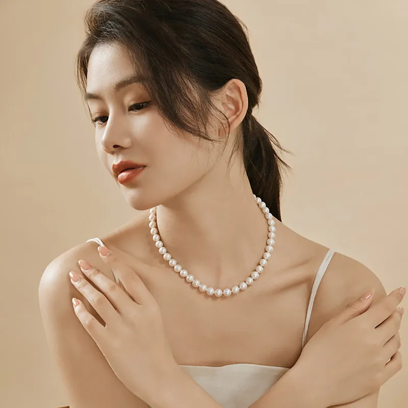 LAOMIAO Pearl Necklaces Women's-6