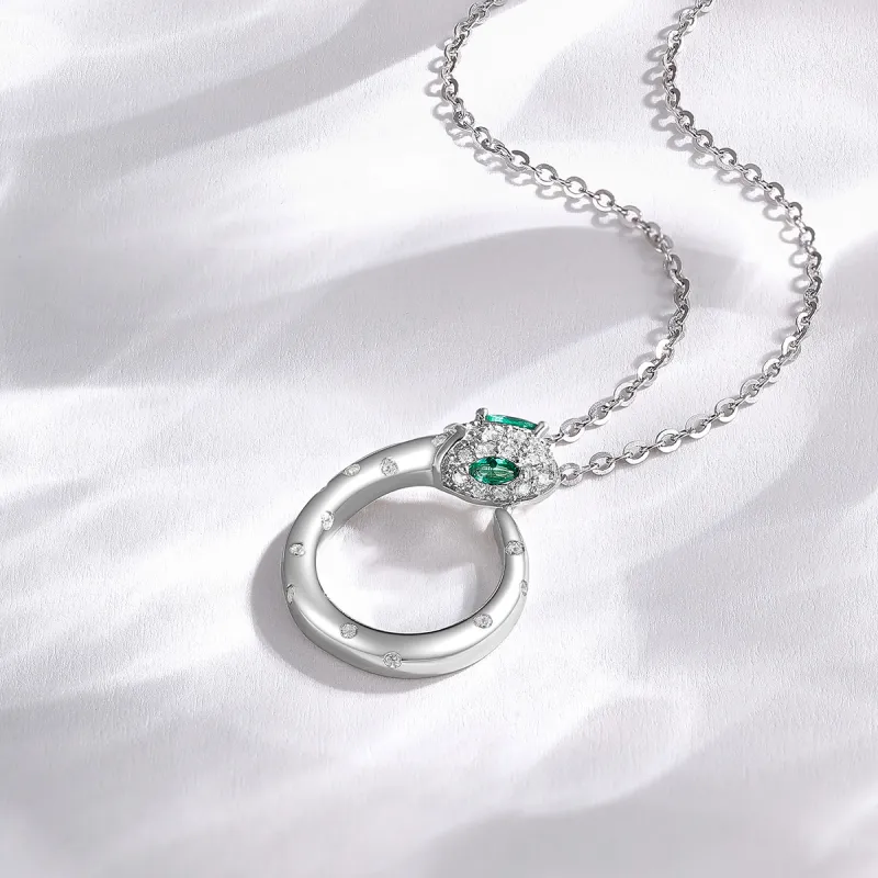 LAOMIAO S925 Silver Necklaces Women's-5