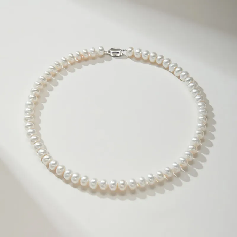 LAOMIAO Pearl Necklaces Women's-3