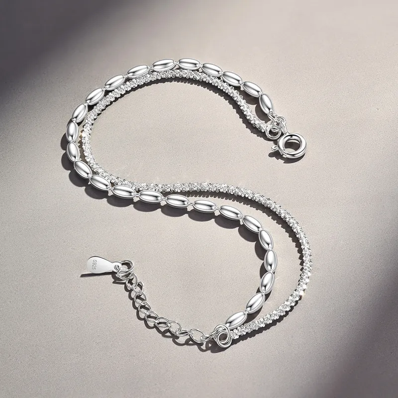 LAOMIAO S925 Silver Bracelets Women's-2