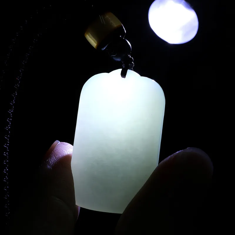 LAOMIAO Pendants Green Jade Men's-4