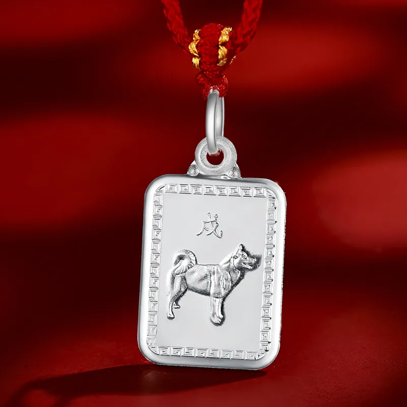 LAOMIAO 990 Silver Pendants Women's-57