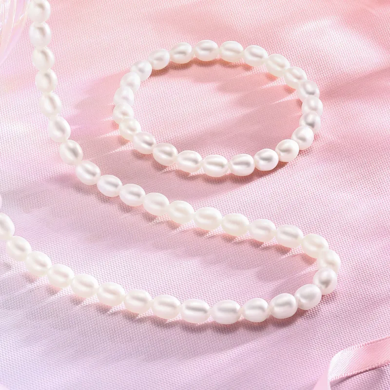 LAOMIAO Pearl Necklaces Women's-3