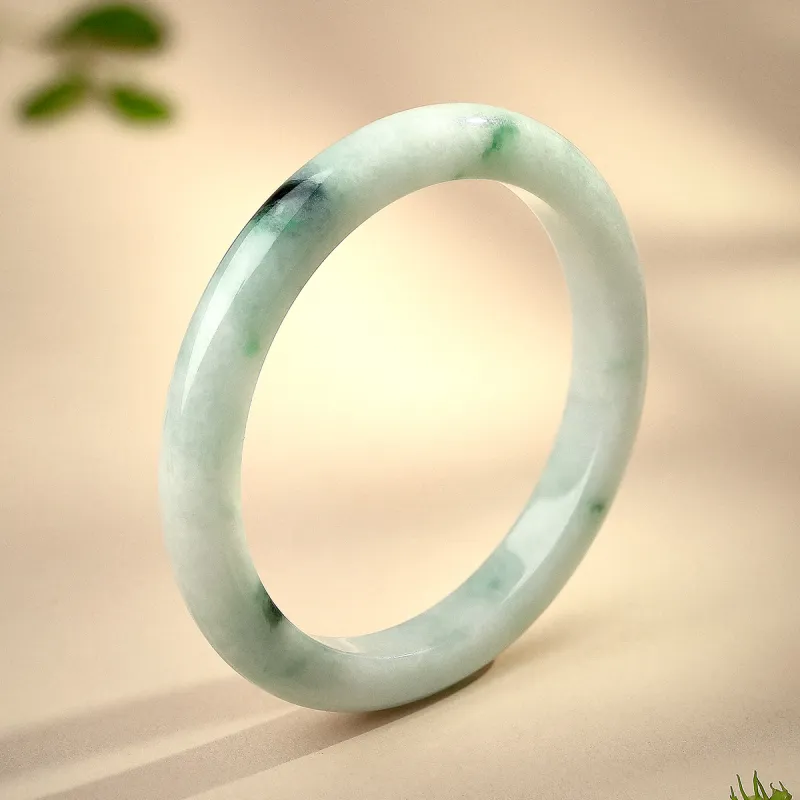 LAOMIAO Bean Type Jadeite Bangles Women's-21