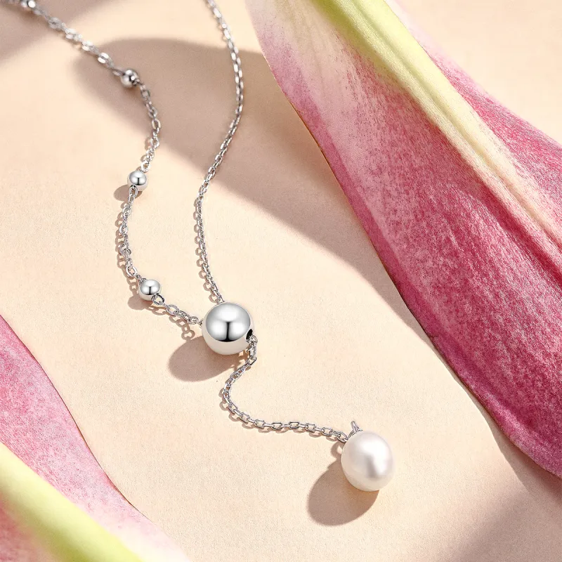 LAOMIAO Pearl Necklaces Women's-4
