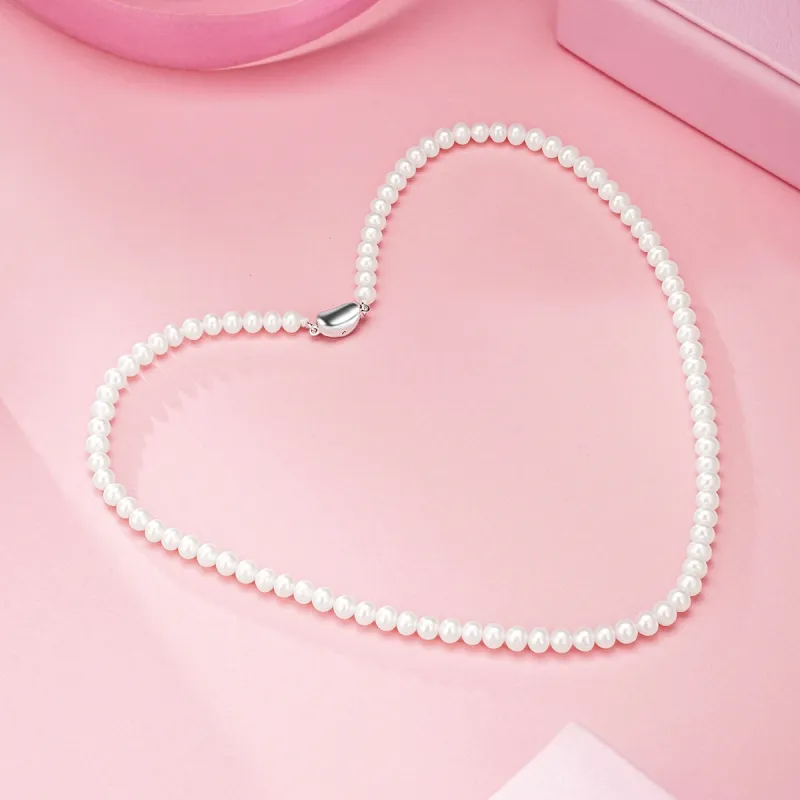 LAOMIAO Pearl Necklaces Women's-4