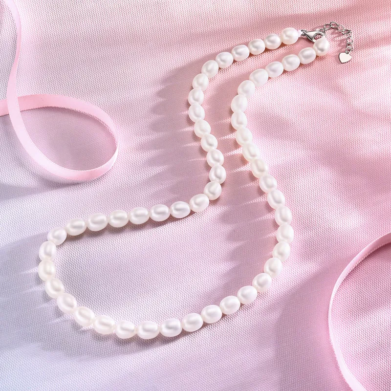 LAOMIAO Pearl Necklaces Women's-4