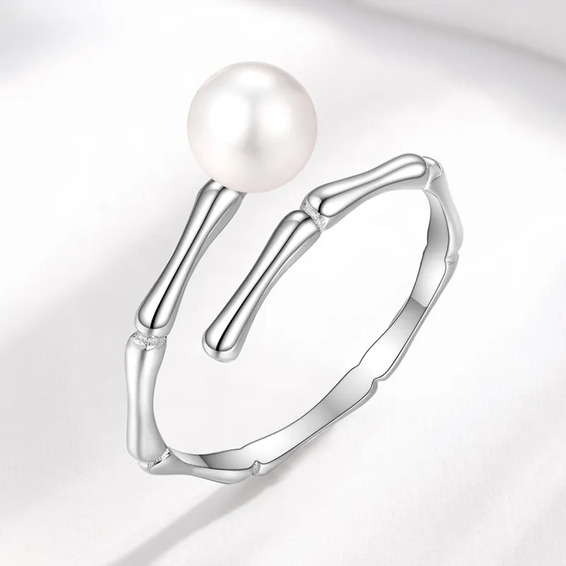 LAOMIAO Freshwater Pearl Rings Women's-11