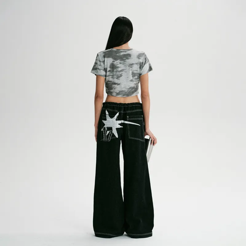 Starwalk Soldier Jeans Unisex Navy Blue-4