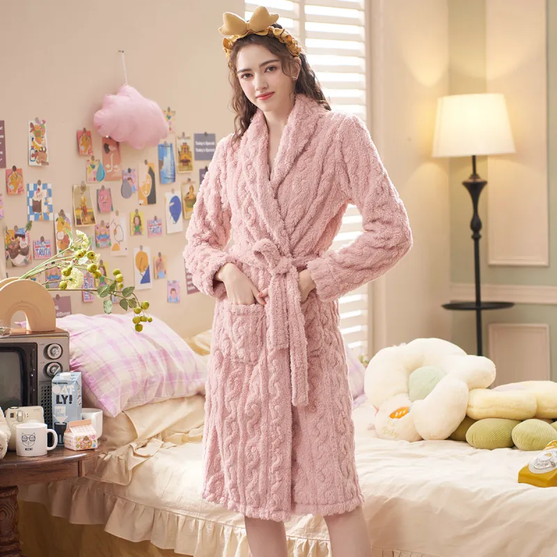 Shirley Women's Bath Robes-9