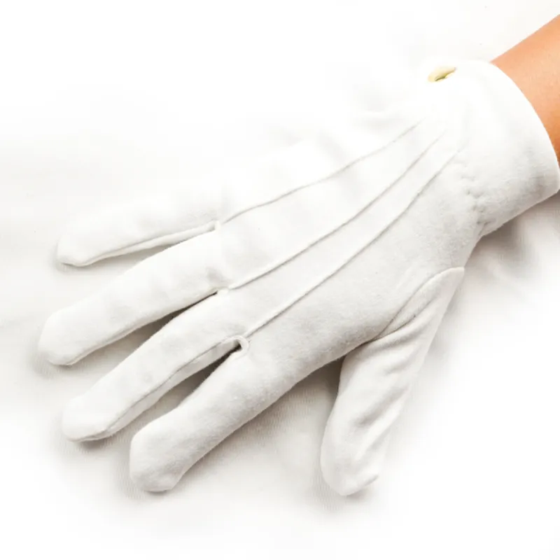 KONLLEN British American Pool Chinese Style Referee Exclusive Polyester Cotton Blend White Glove-4