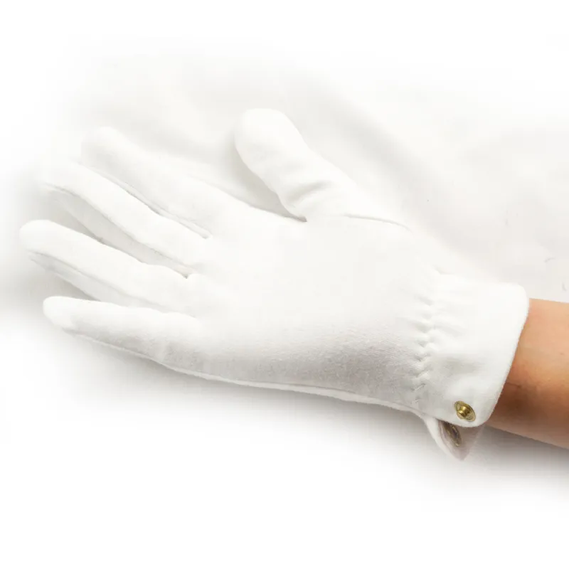 KONLLEN British American Pool Chinese Style Referee Exclusive Polyester Cotton Blend White Glove-2