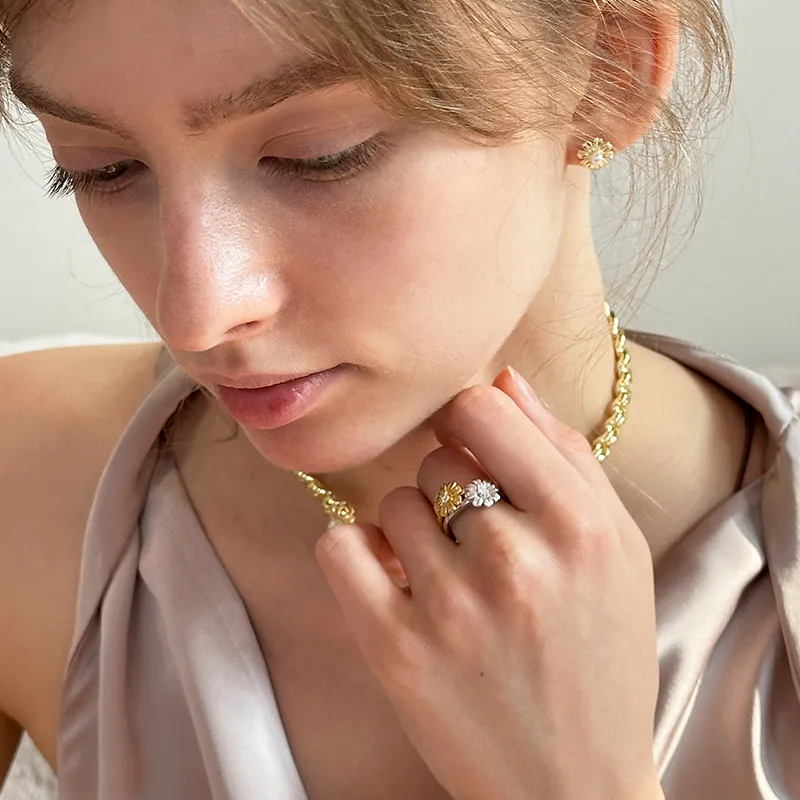 Narcii S925 Silver Rings Women's-2