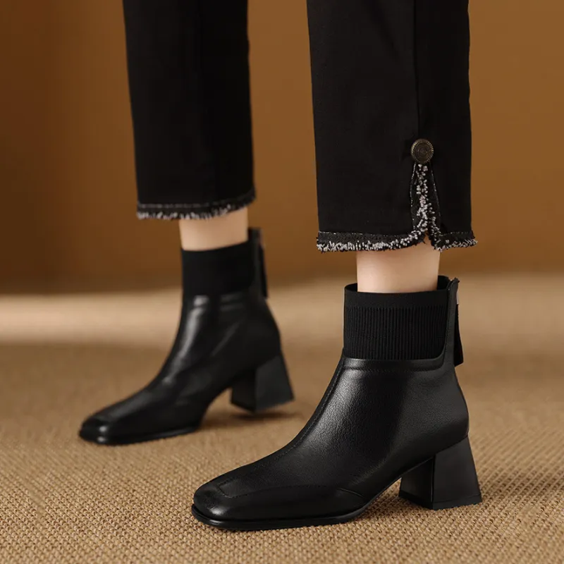 Devanro Ankle Boots 5cm Women's-2
