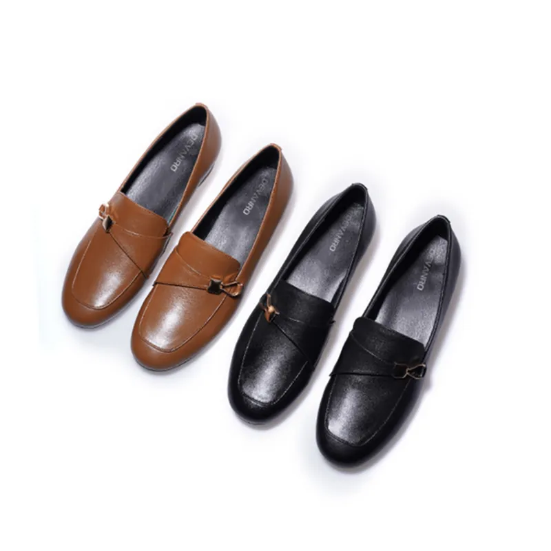 Devanro Loafers Women's Black-7