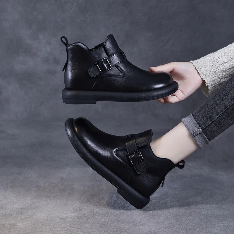 Devanro Ankle Boots 3.0cm Women's-1